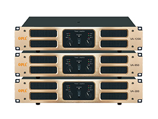 Dual channel professional amplifier VA-300/VA-450/VA-600/VA-750/VA-950/VA-1200/VA-1350